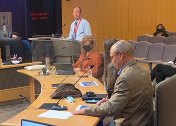Leadership Presents Project Update to Board of Supervisors